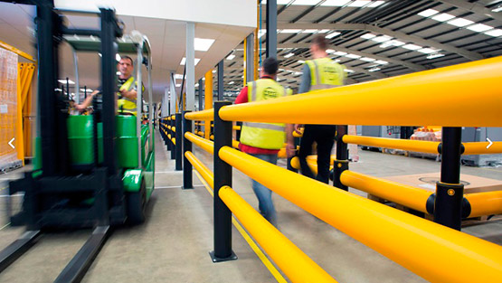 A-Safe Yellow Barriers - DMD Storage Group